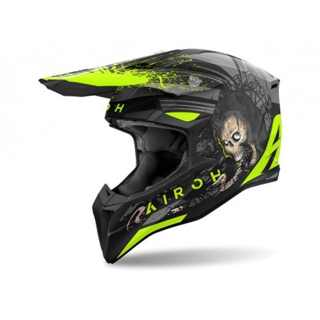 CASCO AIROH WRAAAP DARKNESS